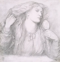 Kvinna som kammar håret, Fanny Cornforth