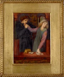 Hamlet och Ophelia, 1866