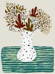 Modern botanisk bukett