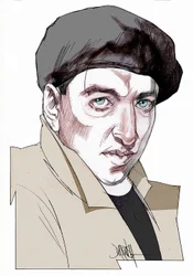 Giacomo Antonini, 2022 (digital teckning med färgpennor)