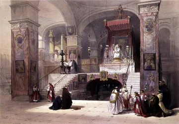 Bebådelsens kapell, Nasaret, 28 april 1839, skylt 32 från volym I av 