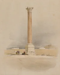 Pompejus pelare, Alexandria