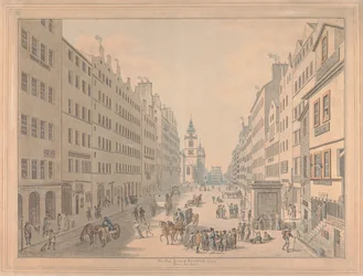 High Street i Edinburgh från öst