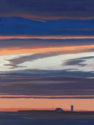 Race Point Finish, 2017 (olja på duk)