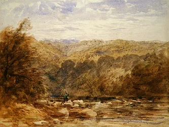 En flod i Derbyshire