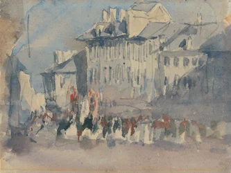 En religiös procession