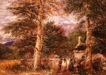 Bettws-y-Coed-kyrkan, norra Wales