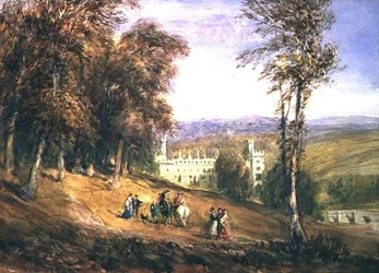 Haddon Hall (akvarell)