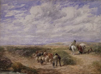Håll den vänstra vägen, 1854