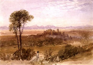 Lancaster (akvarell över penna på papper)
