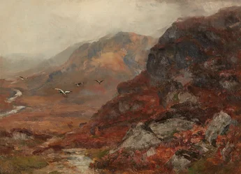 Highland Hills (olja på duk)