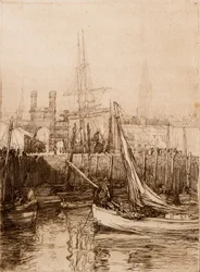 The Royal Arch, 1900-talet (etsning)
