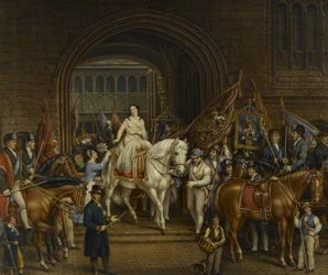 Lady Godiva procession från 1829, 1867