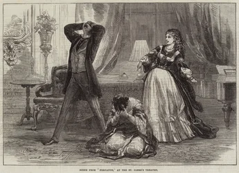 Scen från Fernande, på St James