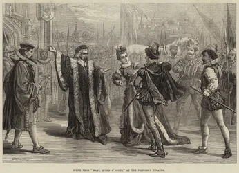 Scen från Mary, Queen of Scots, på Princess