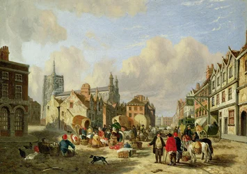 The Haymarket, Norwich, 1825