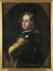 Charles III Guillaume de Bade Durlach - Porträtt av markgreve Charles III William av Baden-Durlach (1679-1738), av Ehrenstrahl, David Klocker (1629-1698). Olja på duk. Mått: 83x67 cm. Nationalmuseum Stockholm