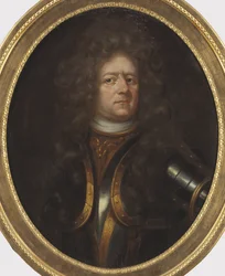 Porträtt av greve Otto Wilhelm Koenigsmarck (1639-1688), av Ehrenstrahl, David Klocker (1629-1698). Olja på duk. Mått: 76x62 cm. Nationalmuseum Stockholm
