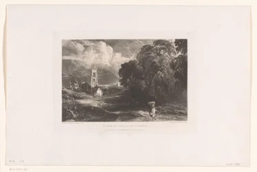 Utsikt över Stoke-by-Nayland Stoke by Nayland, Suffolk (titel på objekt)