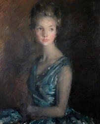 Blått och silver, 1929.