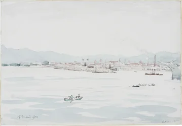 Palermo (blyerts  akvarell på papper)