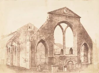 Edinburgh. Gråbrödernas kyrkogård, 1843-47. Skapare: David Octavius Hill, Robert Adamson, Hill & Adamson.