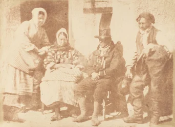 Familjen Newhaven, 1843-47. Skapare: David Octavius Hill, Robert Adamson, Hill & Adamson.