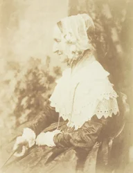 Porträtt av fru Rigby, 1844. Skapare: David Octavius Hill, Robert Adamson, Hill & Adamson.