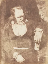 Prof. John Wilson, 1843-47. Skapare: David Octavius Hill, Robert Adamson, Hill & Adamson.