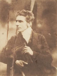 Pastor Charles John Brown, 1843-47. Skapare: David Octavius Hill, Robert Adamson, Hill & Adamson.