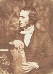 Pastor Dr Andrew Sutherland, 1843-47. Skapare: David Octavius Hill, Robert Adamson, Hill & Adamson.