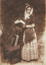 Okänd kvinna, ca. 1844.