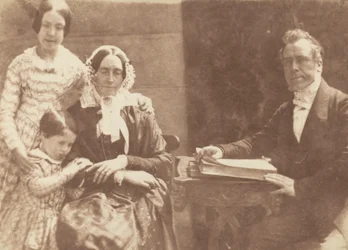 Rev Ebenezer Miller och familj