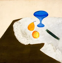 Stilleben med blå vas, 1919.