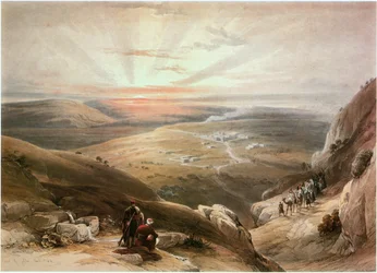 Canaa, Galileen, Israel (gravyr)