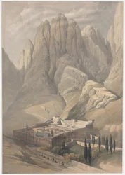 S:ta Katarinaklostret med Mount Horeb