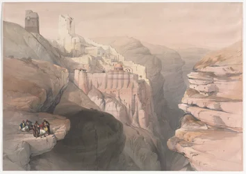 Klostret i St. Saba, 1839.