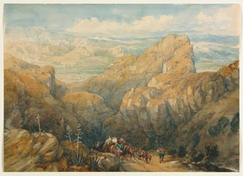 Nedstigning till Granadaslätten, 1834.