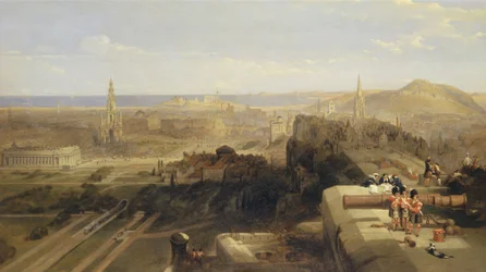 Edinburgh från slottet