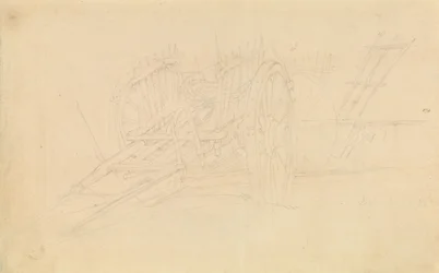 Jordbruksvagn vid Dol, 1843