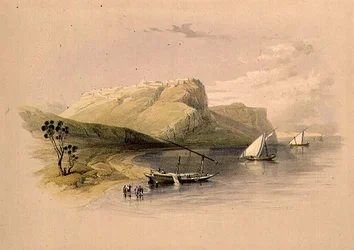 Fortress of Ibrim, Nubia, från "Egypt and Nubia", Vol.1 (litho)