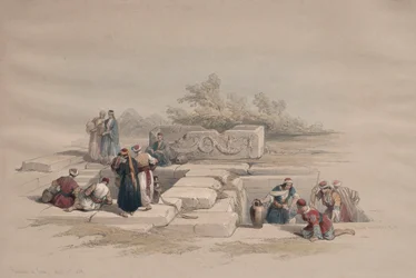 Fontän i Kana, 1839.