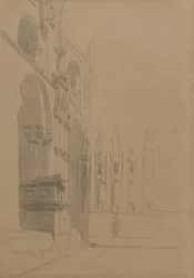Interiören i Durhams katedral