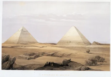 Pyramiderna i Giza - i ”Det heliga landet”, London 1849