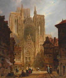Rouens katedral, ca. 1796-1826.