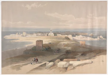 Sur eller Tsor, forntida däck från näset, 1839.