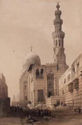 Sultan Qayt-buktens grav på östra kyrkogården, eller kalifernas gravar, Kairo