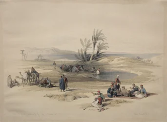 Moses brunnar, Tyhs vildmark