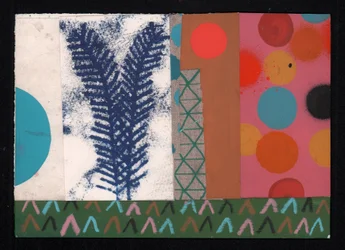 Hay Fever, 2023 (färg och collage)