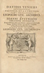 Titelsida Theatrum Pictorium